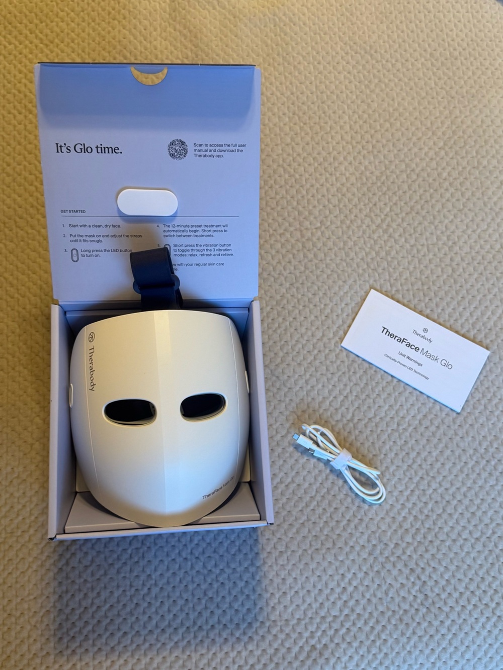 Therabody Theraface Mask Glo LED Facial Mask